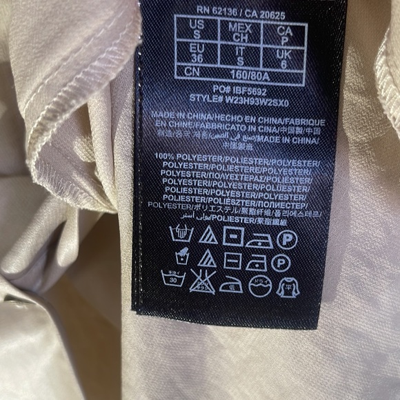 Guess Sleeveless Button Front Shirt 
Style # W23H93W2SX0 - Picture 6 of 6